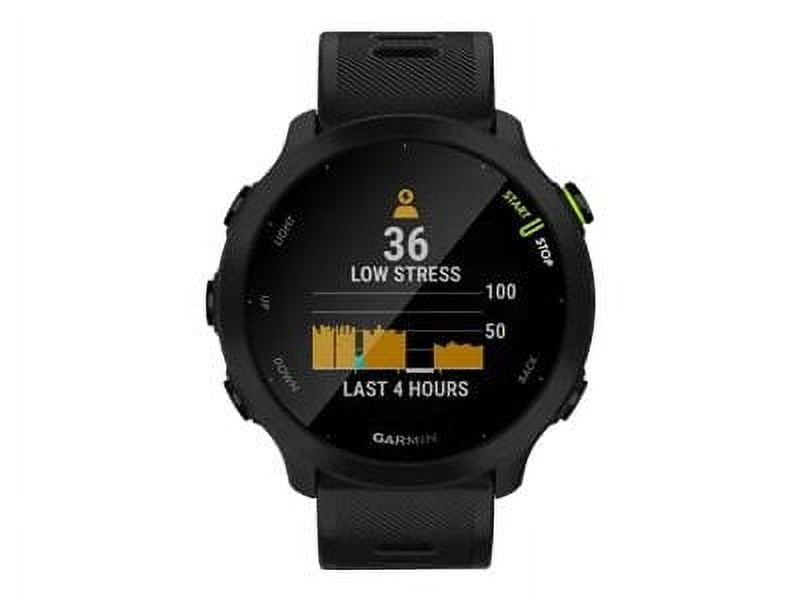 GARMIN Forerunner 55 GPS Black Plastic Case, up to 2 Weeks of Battery Life, 1 Pack - Image 4