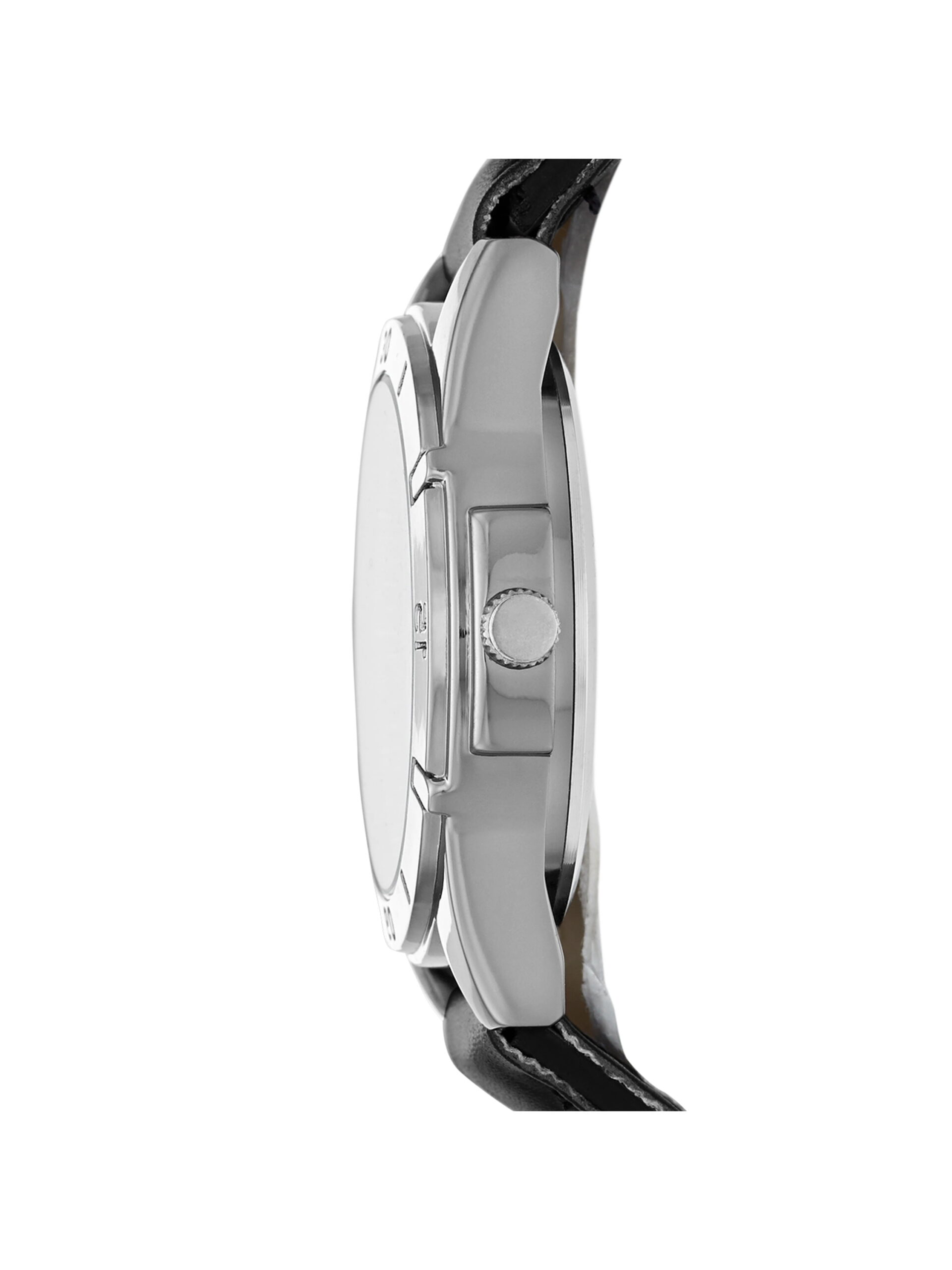 GEORGE Men's Watch: Gunmetal Case, Black Dial and Combo Black Vegan Leather Canvas Band (FMDOGE014) - Image 4
