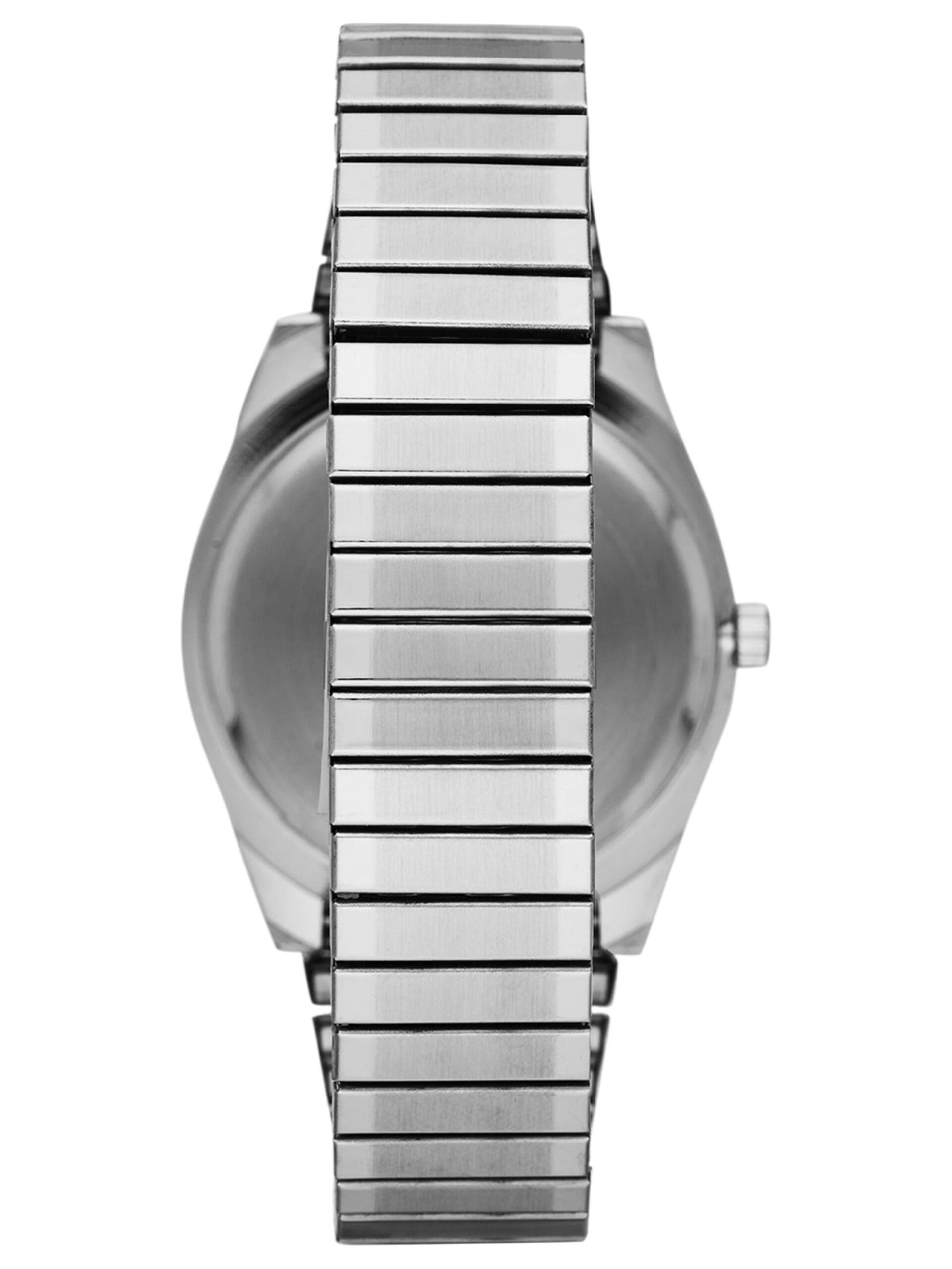 GEORGE Men's Watch: Silvertone Case, White Easy Read Dial, Silvertone Expansion Band (FMDOGE001) - Image 2