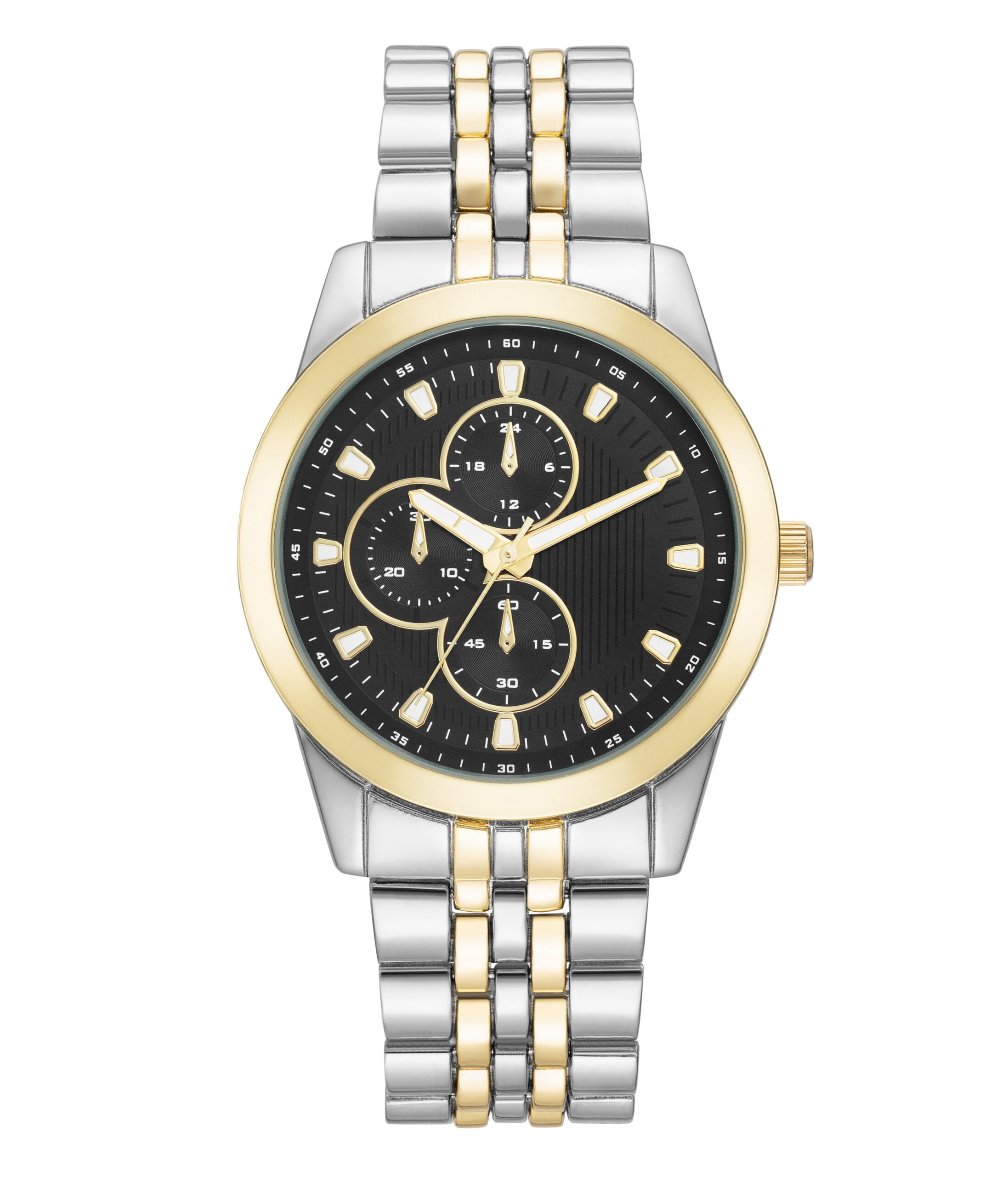 George Two-Tone Bracelet Wristwatch for Men
