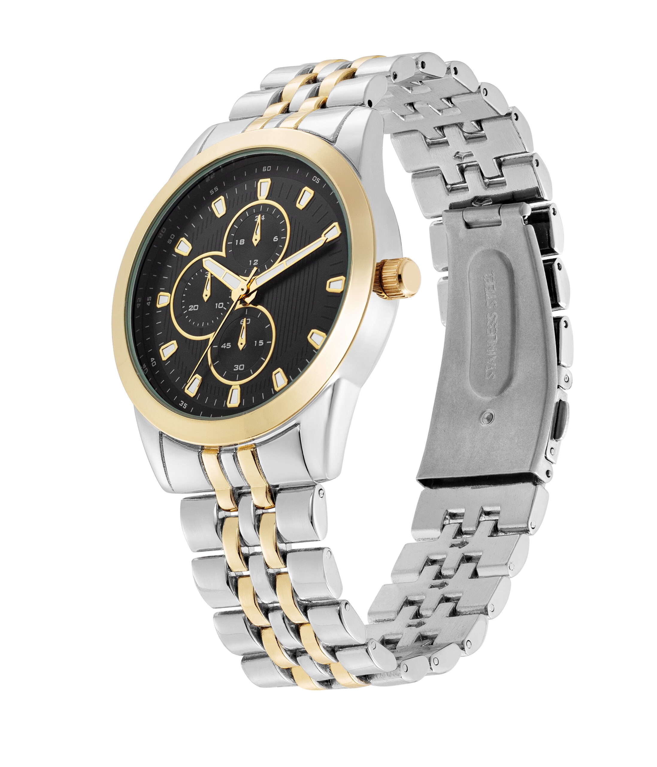 George Two-Tone Bracelet Wristwatch for Men - Image 2