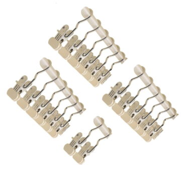 Giaone Practical Metal Clothes Pegs With Nonslip Rubber Grips For Hanging Laundry