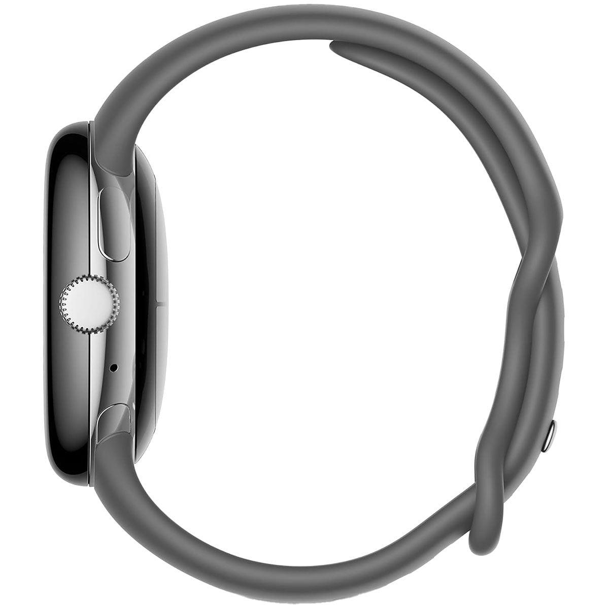 Google Pixel Watch (1st Gen) GWT9R (LTE + Wi-Fi) Silver Case/Charcoal Band 41mm - Image 4