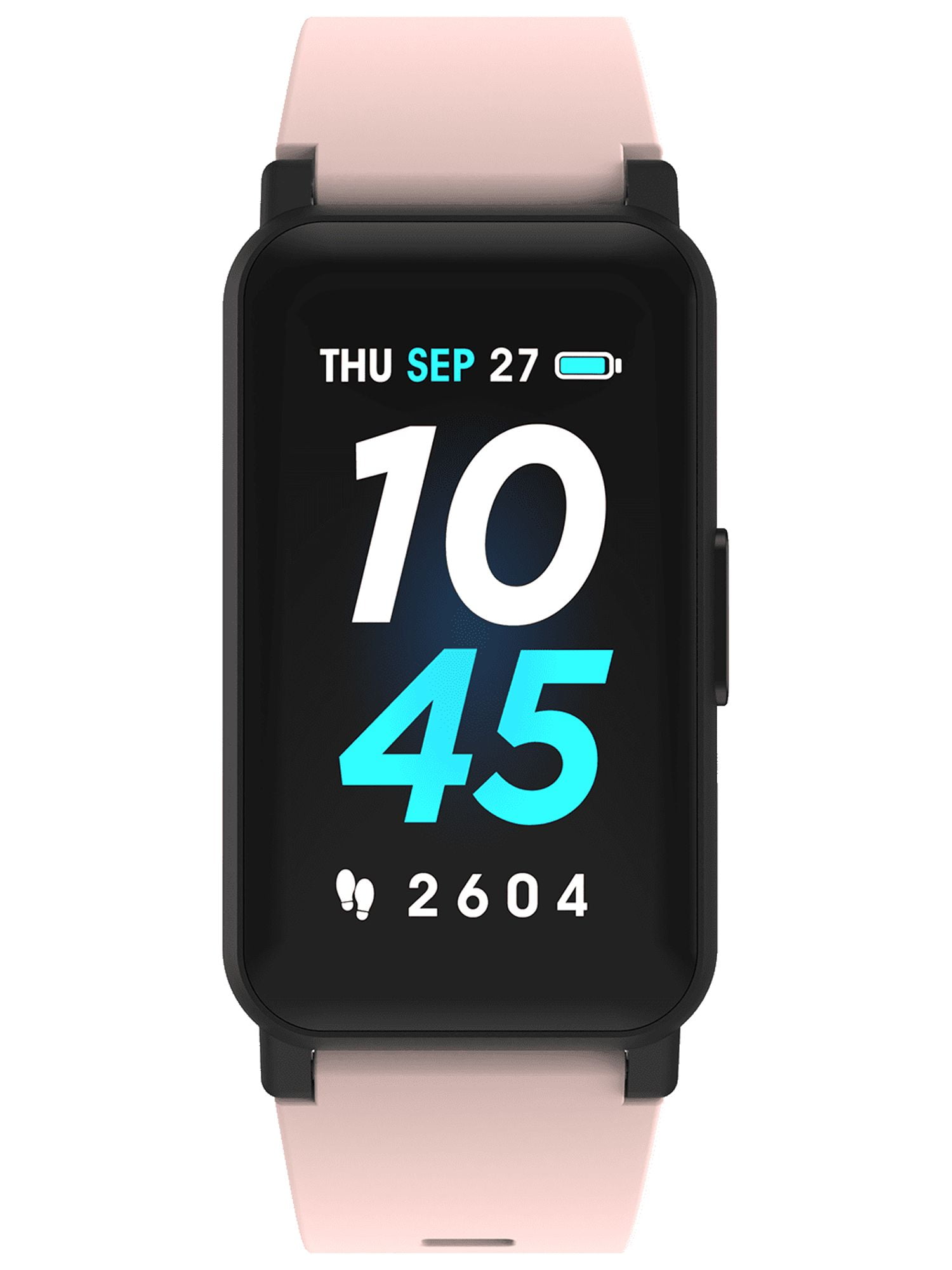iTech Active 3 Unisex Adult Smartwatch Fitness Tracker, Blush, Silicone Strap - Image 3