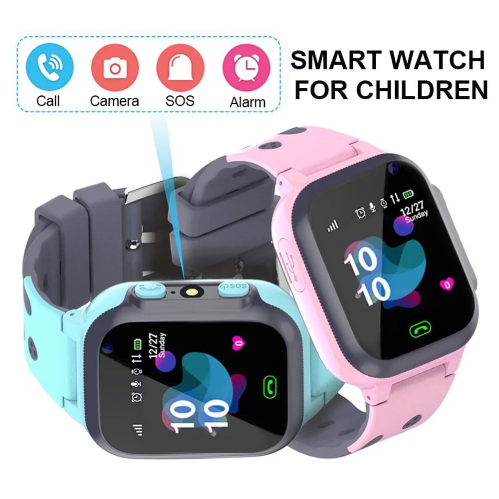 KEINXS Kids Smart Watch Waterproof with LBS Tracker Phone Smartwatch Touch Screen Sport Smartwatch with Voice Chat SOS Help Anti-Lost Calling Phone Watches for Girls Boys Children Teen Student - Image 2