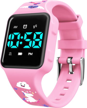 Kids Potty Training Watch Music Reminder Timer Watch with Countdown/Alarm Clocks/Music,Toilet Training Watch for Girls Boys Waterproof Rechargeable Gift for Kids