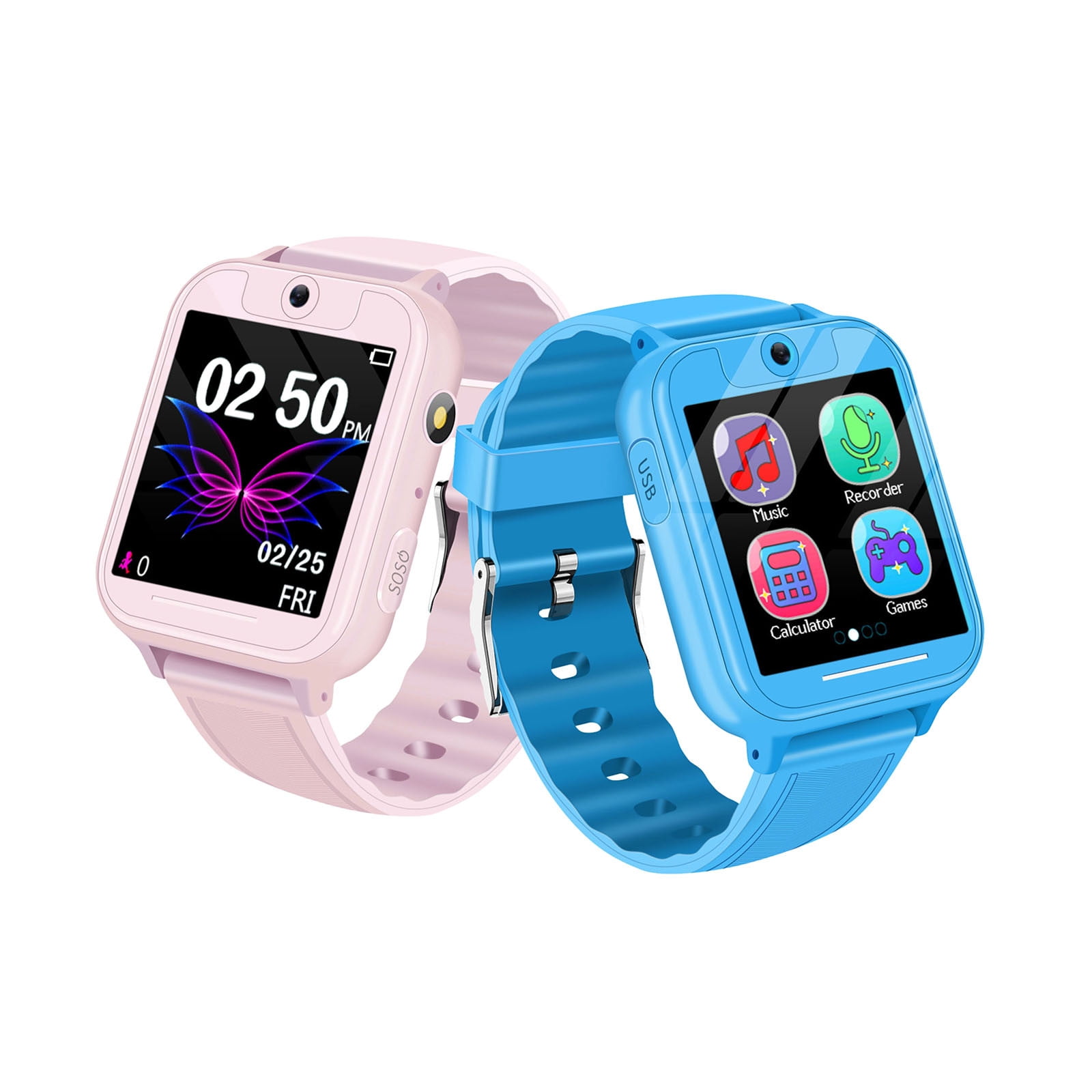 Kids Waterproof Smart Watch Smart Watch for Kids Touchscreen Kids Watches with Video Alarm Camera Toys for Girls Boys 3-12 Years Old Birthday - Image 2