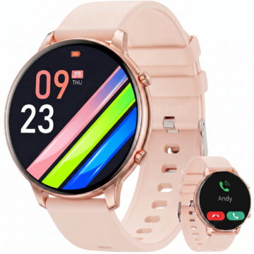 LBSAU Smart Watch Compatible with Android and iPhone, 1.83" HD Touchscreen, Answer/Make Calls/100+ Sports Modes/Message Reminder, IP68 Waterproof
