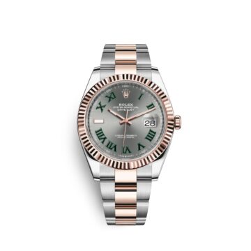 Rolex Datejust 41, 18k Everose Gold and Stainless Steel, 41mm, Ref# 126331-0015 1:1