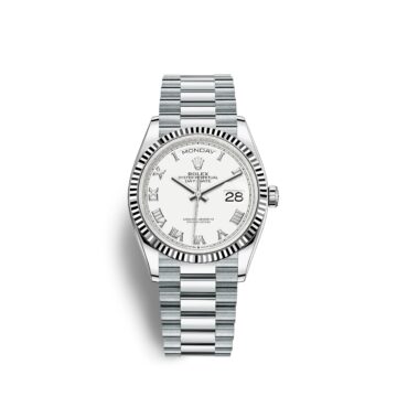 Rolex Day-Date, 36mm, Platinum, Ref# 128236-0007 1:1