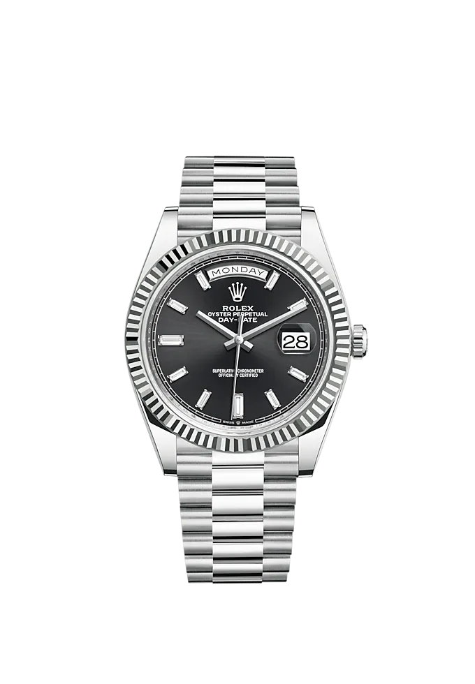 Rolex Day-Date, 40mm, Platinum, Ref# 228236-0004 1:1 - Image 2