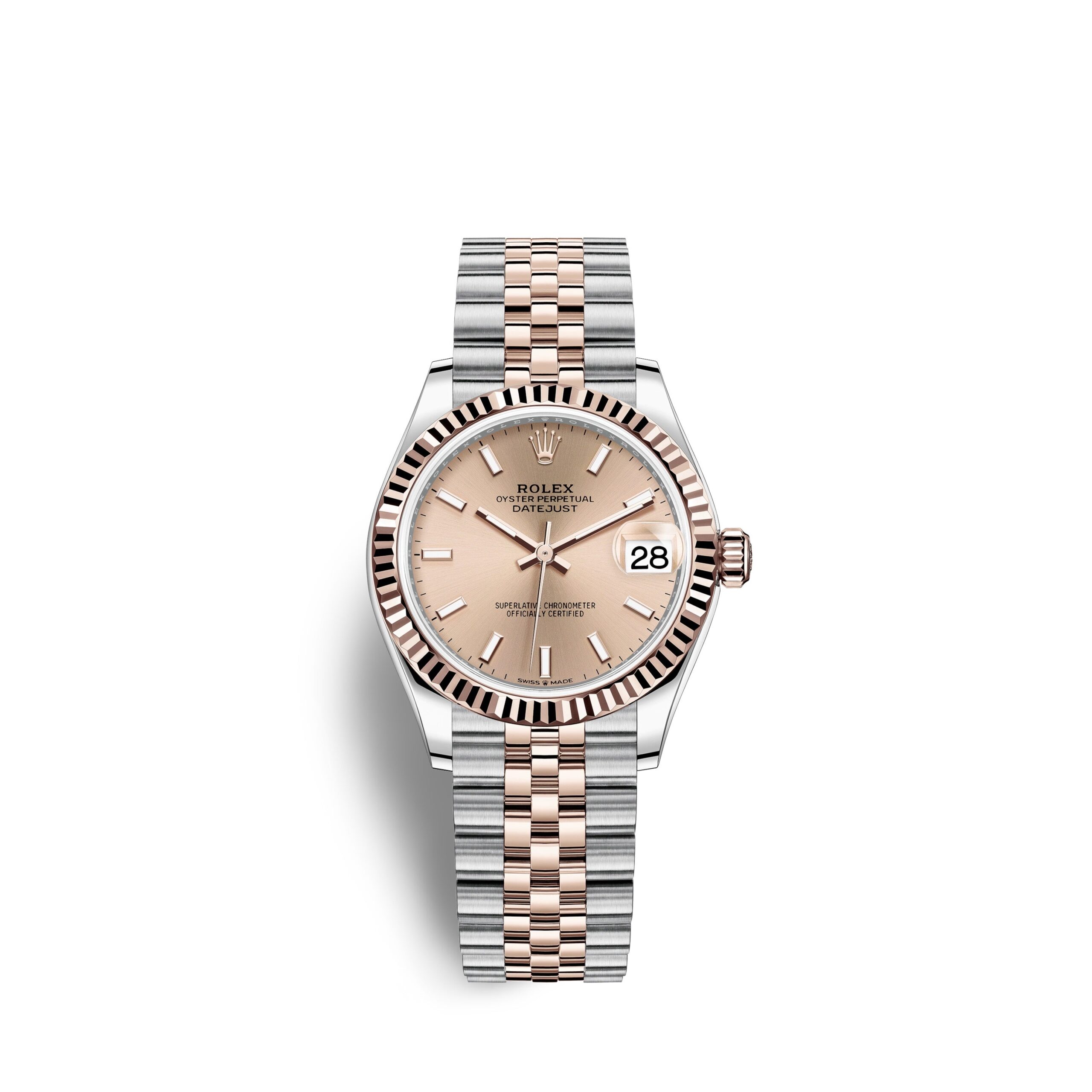 Rolex Datejust 31, Oystersteel and 18k Everose Gold, Ref#278271-0010 1:1
