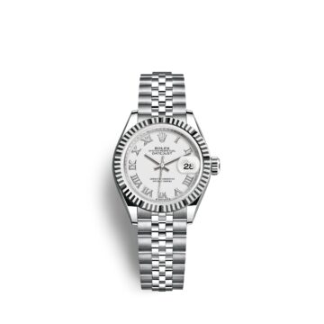 Rolex Lady-Datejust 28, Oystersteel and 18k White Gold, Ref# 279174-0019 1:1
