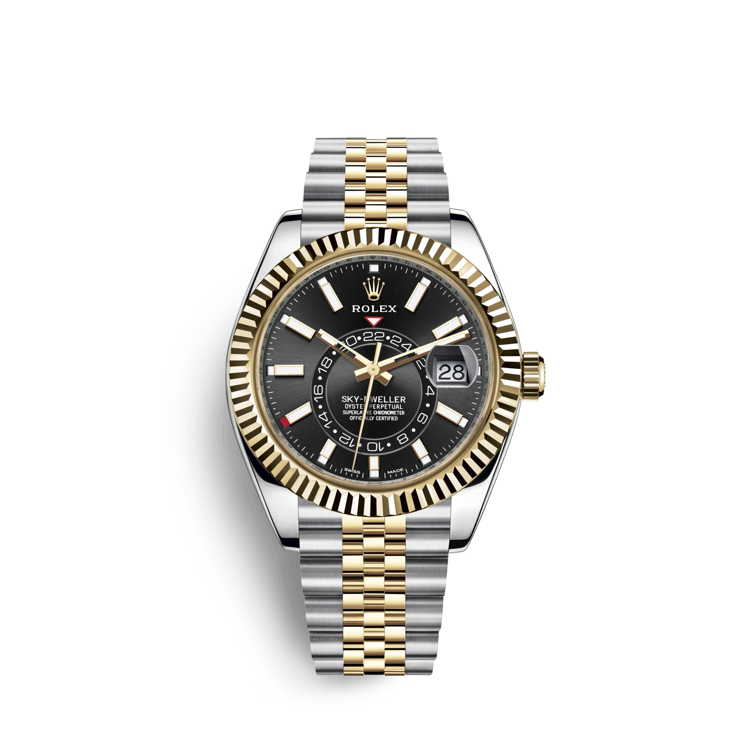 DISCONTINUED Rolex Sky-Dweller 42mm, Oystersteel and 18k Yellow Gold, Ref# 326933-0005 1:1