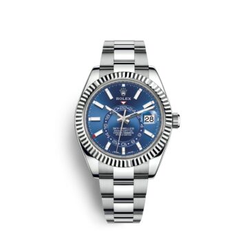 Rolex Sky-Dweller 42mm, Oystersteel and 18k White Gold, Ref# 326934-0003 1:1