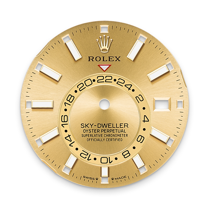 Rolex Sky-Dweller, 42mm, 18k Yellow Gold, Ref# 336938-0001 1:1 - Image 2