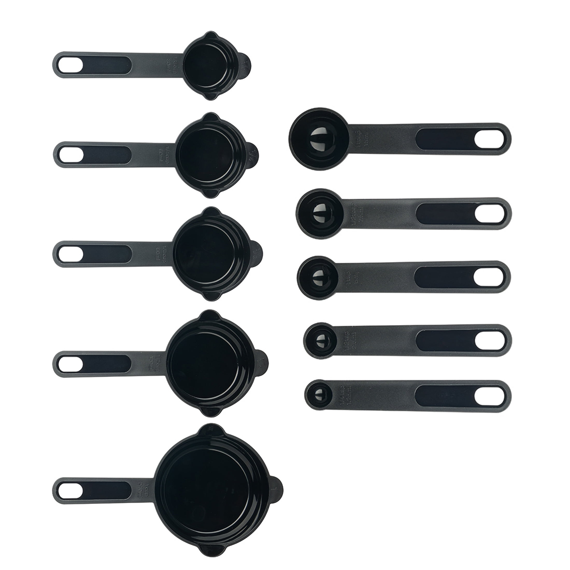 Mainstays 36 Piece Kitchen Gadget Set with Kitchen Cooking Utensils, and Drawer Organizer, Black - Image 2