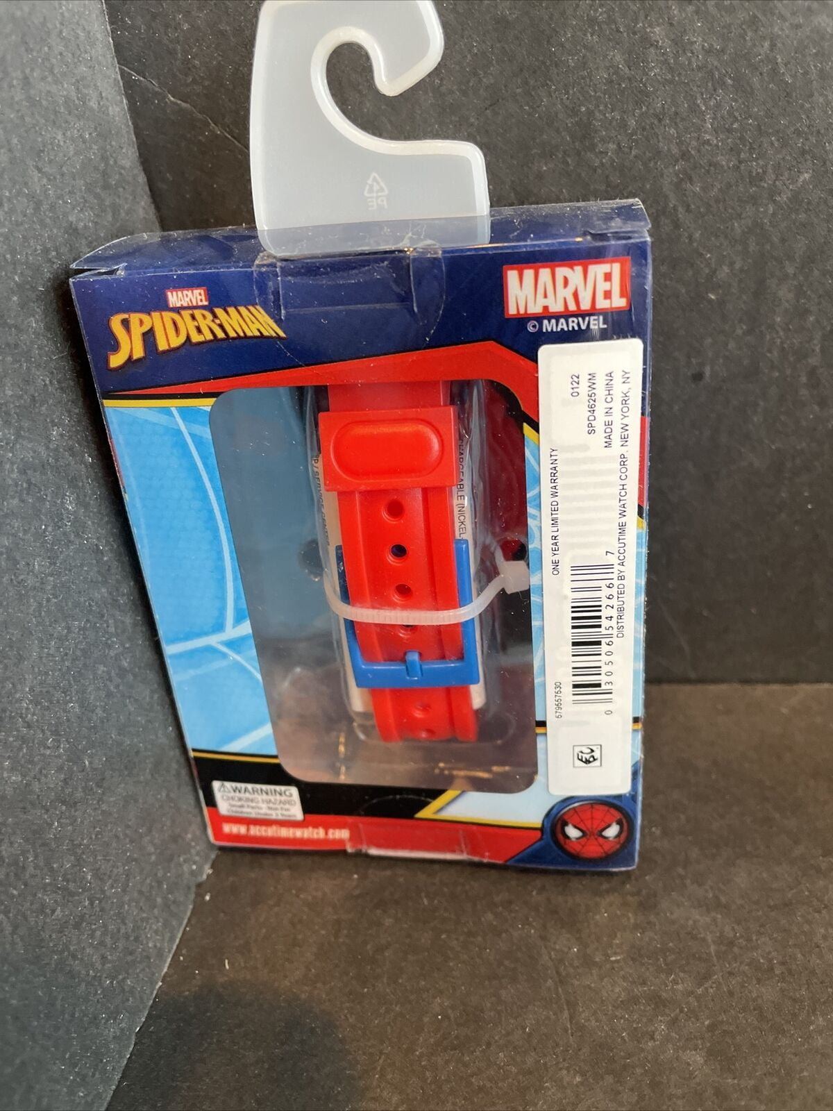 Marvel Spider-Man Flashing LCD Watch with Molded Straps - SPD4625WM - Image 4
