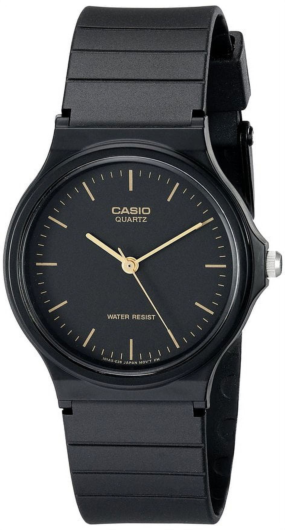 Men's Classic Analog Watch, Black - MQ24-1E