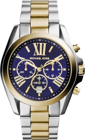 Michael Kors Men's Bradshaw Navy blue Dial Watch - MK5976
