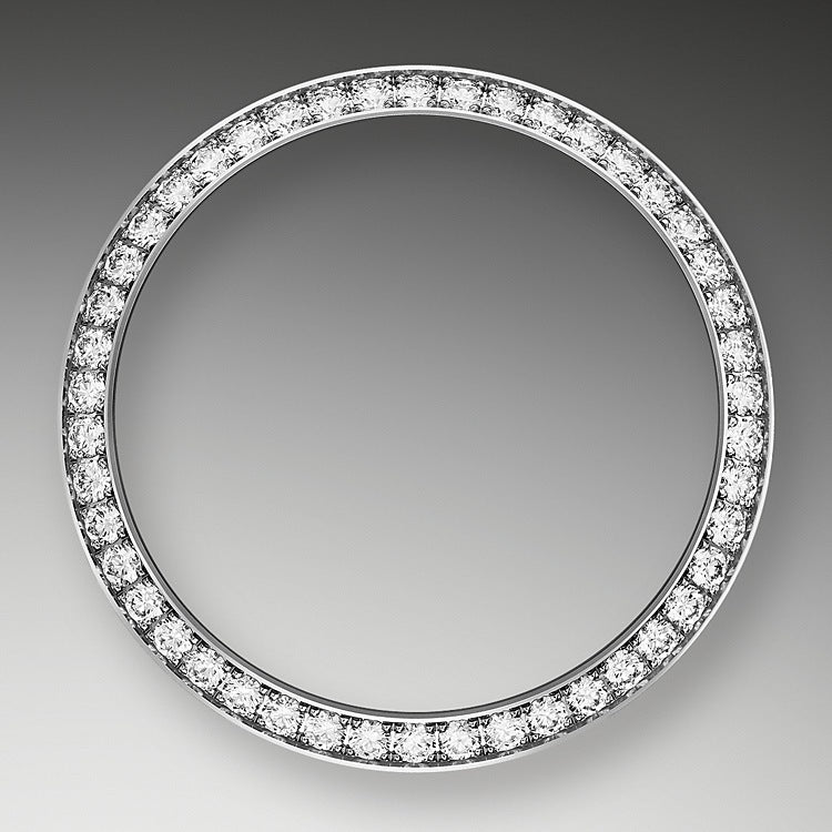 Rolex Datejust 31, Oystersteel, 18kt White Gold and diamonds, Ref# 278384RBR-0008 1:1 - Image 3