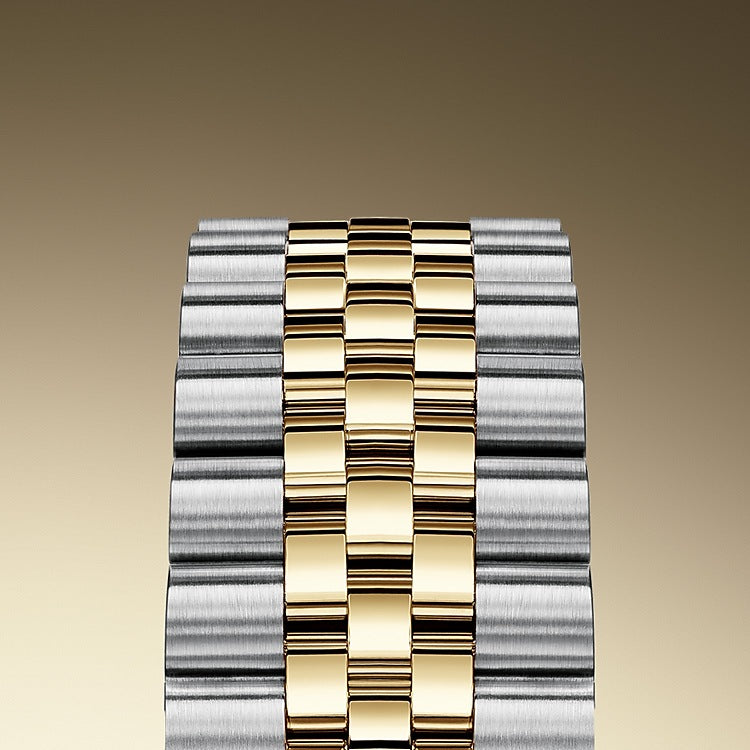 Rolex Lady-Datejust 28, Oystersteel and 18k Yellow Gold, Ref# 279383RBR-0009 1:1 - Image 4