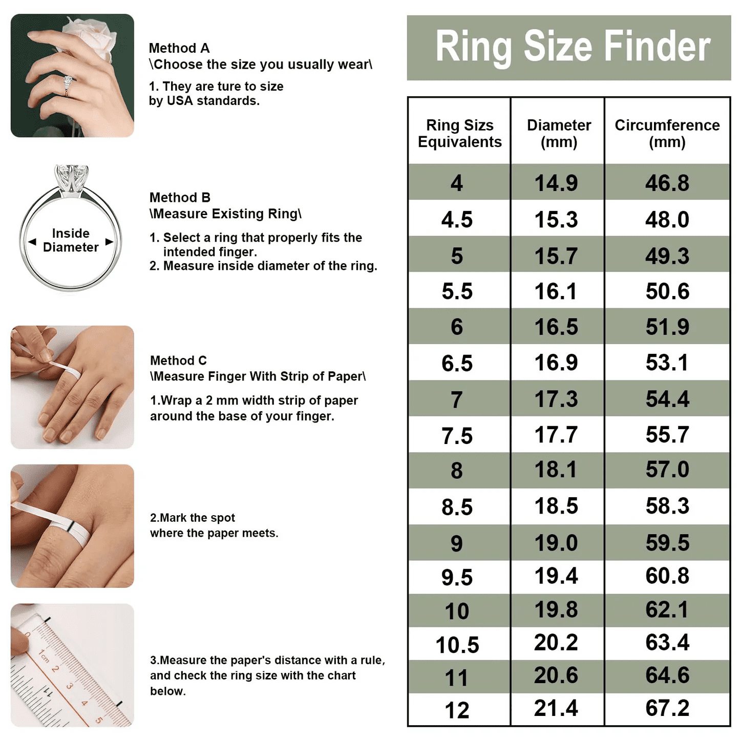 Mooneye Celtic Knot 5 mm Round Aquamarine 925 Sterling Silver Women Valentines Day Gift Ring Jewelry - Image 3