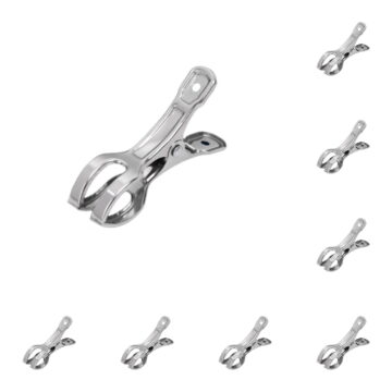 Multi Functional Stainless Steel Drying Clamp, Windproof Laundry Clips For Clothes And Quilt, Creative Fixed Household Hanger Tool (Multicolor ,30pcs)