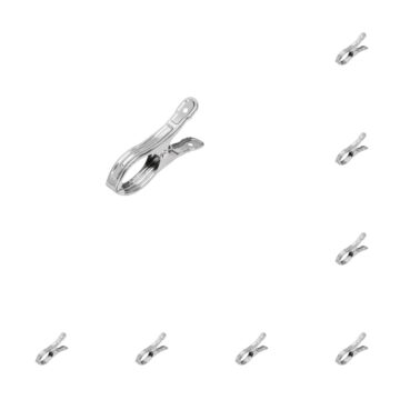 Multi Functional Stainless Steel Drying Clamp, Windproof Laundry Clips For Clothes And Quilt, Creative Fixed Household Hanger Tool (Multicolor ,30pcs)
