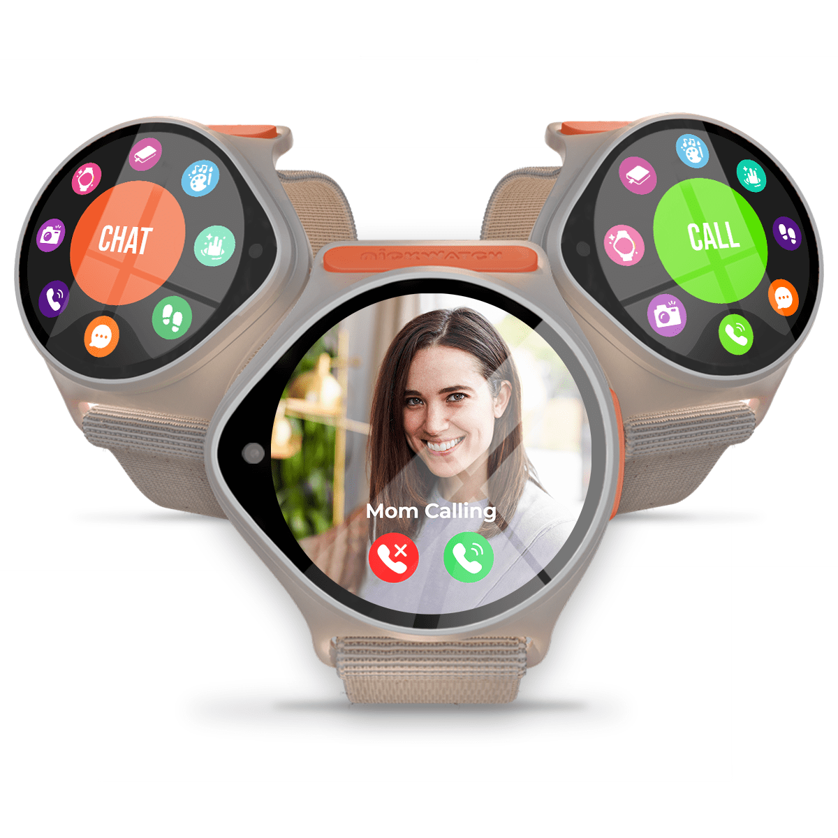 NickWatch Smart Watch for Kids with GPS, SOS, Voice Call and Tracking, Smartwatch for Boys and Girls, Requires NickWatch Data Plan - First Month Free - Image 3