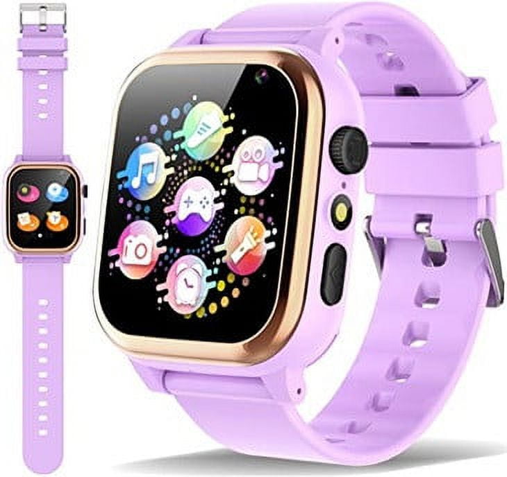 Nmdmisc Kids Game Smart Watch Gift for Girls Age 6-12,14 Puzzle Games HD Touch Screen Kids Watches with Video Camera Music Player Pedometer Flashlight 12/24hr Toys for Girls - Image 5