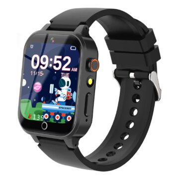 Nmdmisc Kids Games Watch, with 26 Puzzle Games, Touch Screen, HD Camera, Alarm Clock, Toys for Ages 4-12 Years Old.Birthday Gift for Boys Girls (Black)