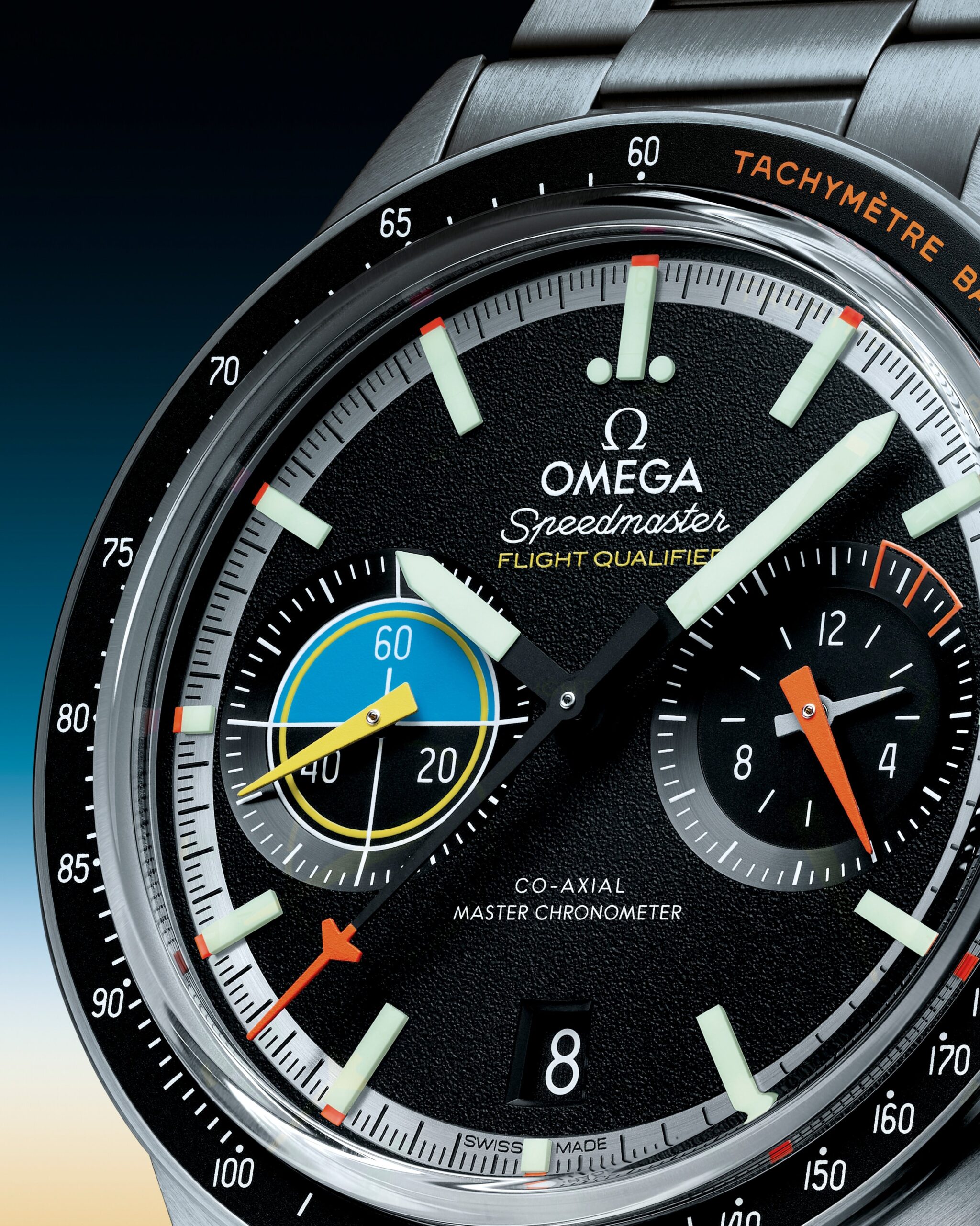Unworn, Omega Speedmaster Pilot, Stainless Steel, Chronograph, 40.85 mm, Ref# 332.10.41.51.01.002, box and papers 1:1 - Image 2