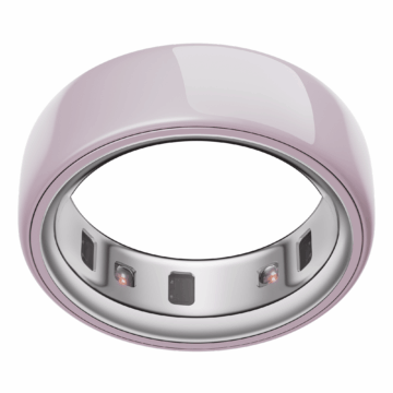 Oura Ring 4 Ceramic, Petal, Size 8, Smart Wearable, Sleep, Fitness & Heart Rate Tracker, 8-Day Battery (Size Before You Buy)