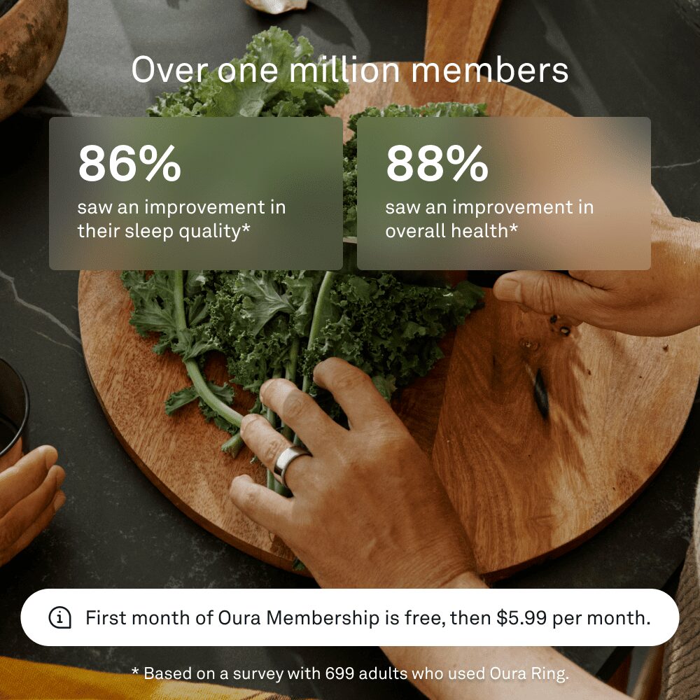 Oura Ring 4, Silver, Size 9, Smart Wearable, Sleep, Fitness & Heart Rate Tracker, 8-Day Battery (Size Before You Buy) - Image 4