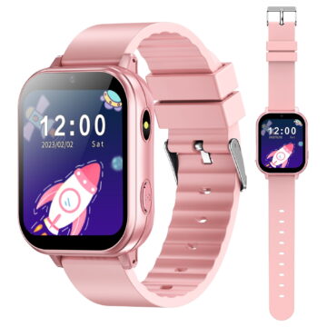 PTHTECHUS Smart Watch for Kids Toys Smartwatches for Boys and Girls with 22 Games HD Camera Video Music Player Pedometer Study Cards Audiostory Habit Tracking Gift for 4-14 Ys