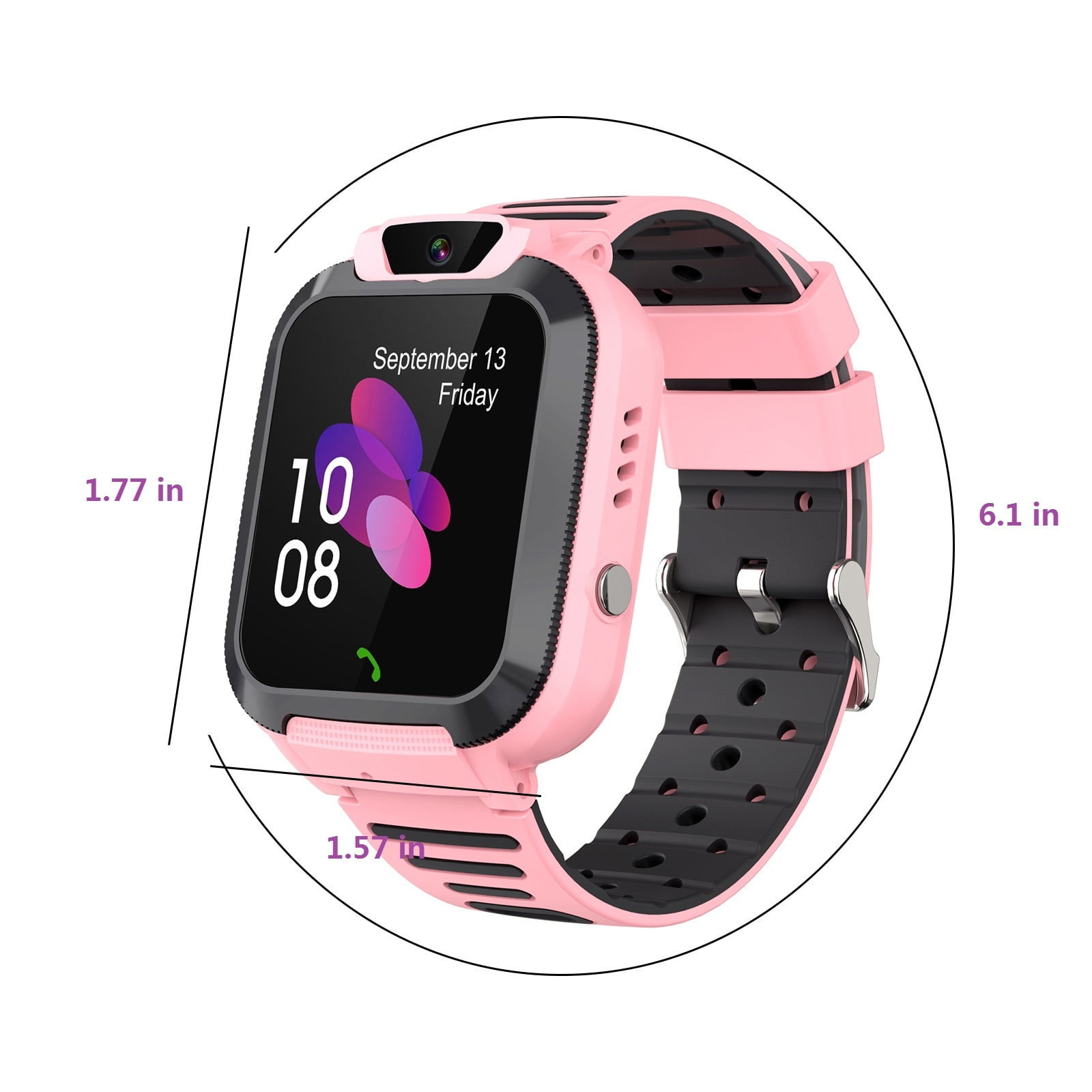 RnemiTe-amo Kids Smart Watchs Boys Girls ,Smart Watch for Kids Toys with Games Camera Music Player Alarm Clock Calculator Kids Girls Watch Gift for 4-12 Year Old Boys Girls - Image 3