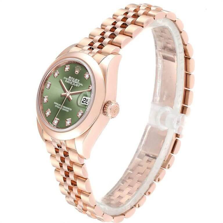 Rolex Lady-Datejust 279165 Green Diamond Dial Premium 1:1 - Image 2