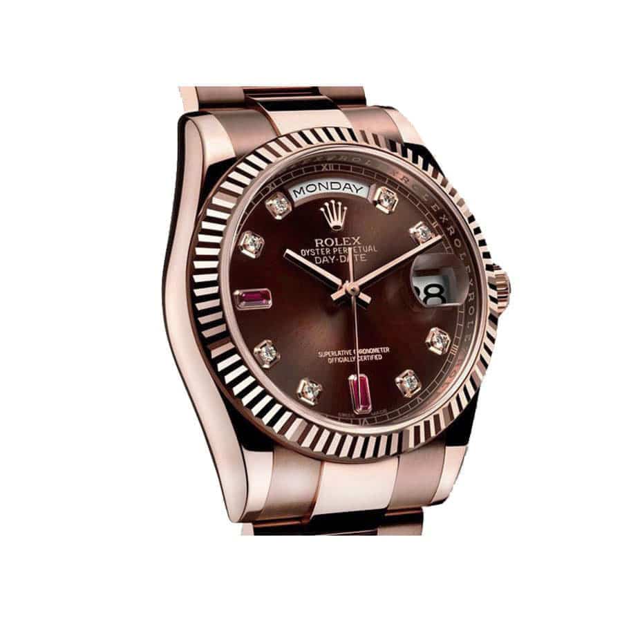 Rolex Day-Date 128235 “Chocolate Dial” Top Grade 1:1 - Image 3