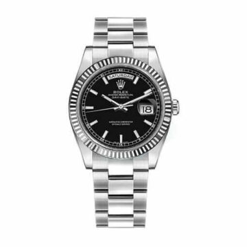 Rolex Day-Date 228238 “Yellow Gold Fluted Bezel” Detailed 1:1
