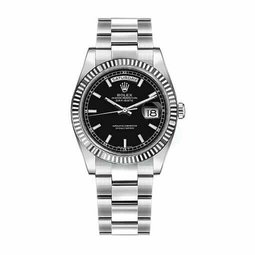 Rolex Day-Date 228238 “Yellow Gold Fluted Bezel” Detailed 1:1