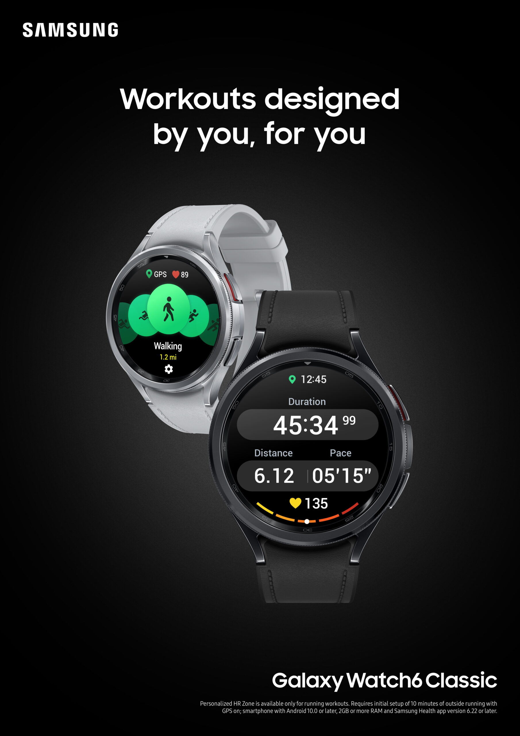 Samsung Galaxy Watch6 Classic 47mm Bluetooth and Wifi Smart Watch, Black - Image 3