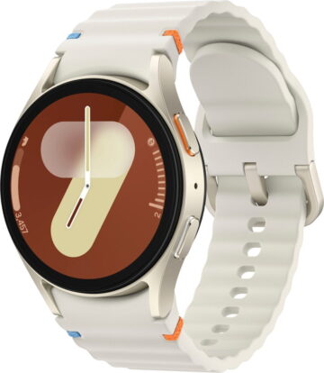 Samsung Galaxy Watch7 40mm Bluetooth and Wifi Aluminum Smart Watch, Cream