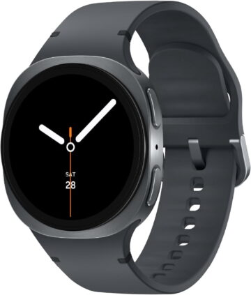 Samsung Galaxy Watch8 40mm Bluetooth Smart Watch, International Version, Graphite, Graphite Band