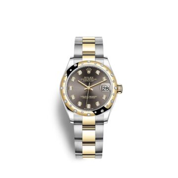 Rolex Datejust 31, Oystersteel, 18kt Yellow Gold and diamonds, Ref# 278343RBR-0021 1:1