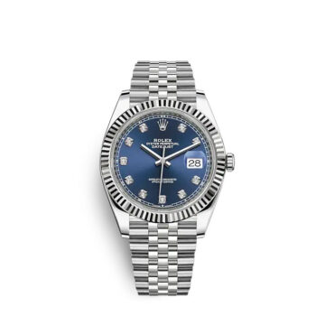 Rolex Datejust 41 Oystersteel and white gold Ref# 126334-0016 1:1