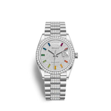 Rolex Day-Date 36 White gold Ref# 128349RBR-0012 1:1