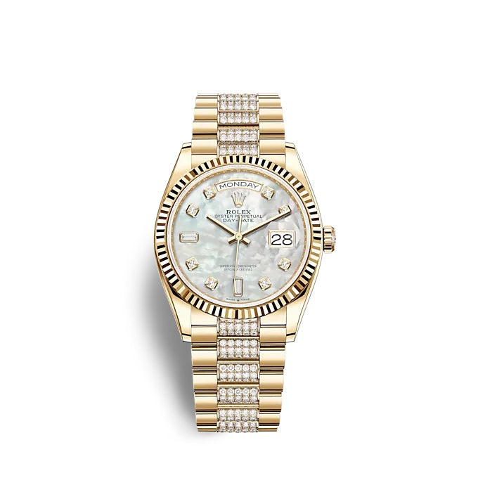 Rolex Day-Date 36 Yellow gold Ref# 128238-0032 1:1