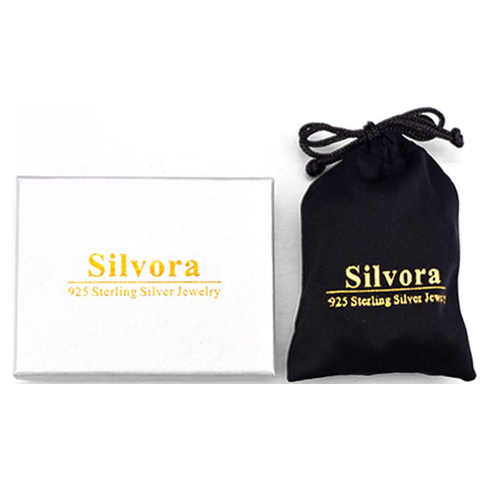 Silvora 925 Sterling Silver Cuban Link Rings for Women Men Birthday Christmas Jewelry Gift, Size 9 - Image 4