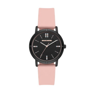 Skechers Bellflower Women's Blush & Black Analog Watch (SR6225W)